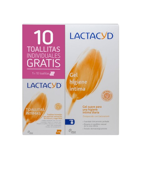 LACTACYD SUAVE GEL LOTE 2 pz