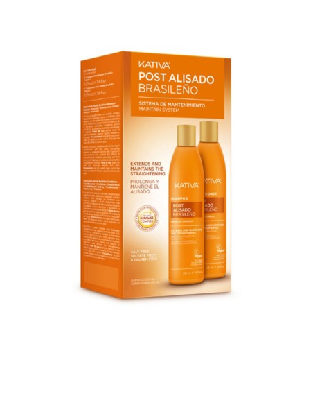 KATIVA PROFESIONAL POST ALISADO LOTE 2 pz