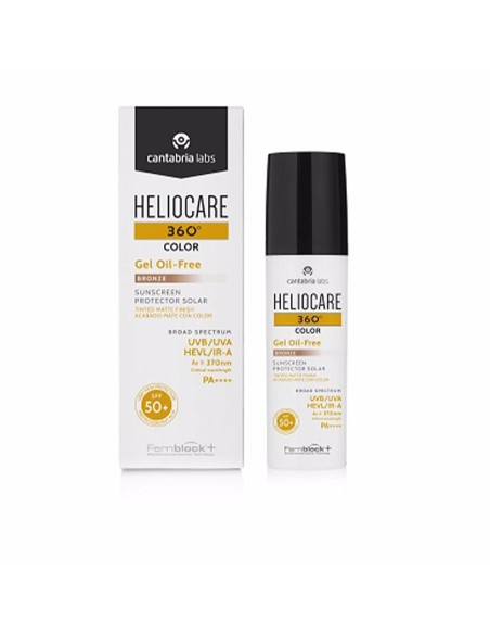 HELIOCARE 360 COLOR protector solar con color gel oil free SPF50 bronze 50 ml