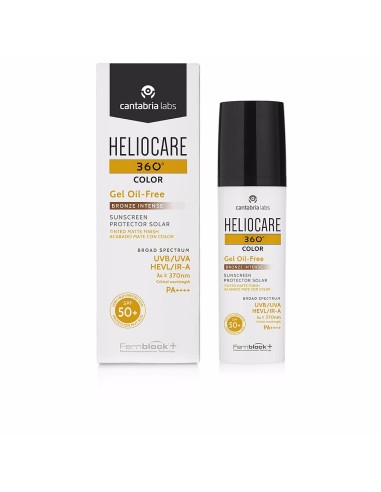 HELIOCARE 360 COLOR protector solar con color gel oil free SPF50 Bronze intense 50 ml