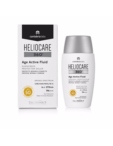 HELIOCARE 360° protector solar fluido previene y corrige signos del fotoenvejecimiento SPF50 50 ml