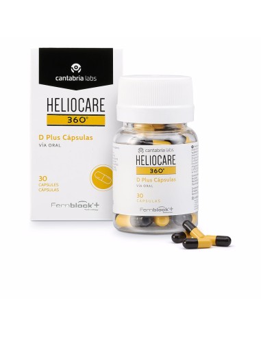 HELIOCARE 360° D PLUS oral cápsulas 30 u