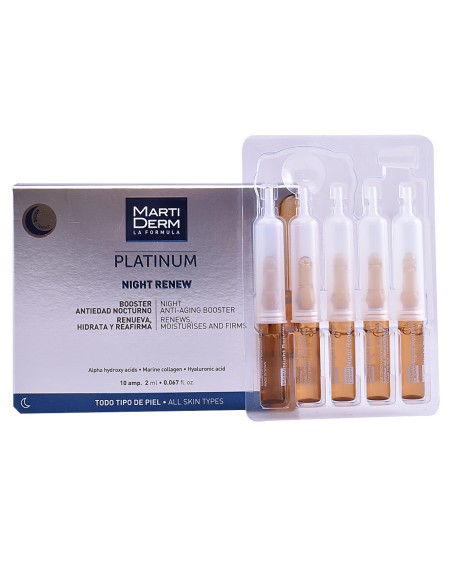 PLATINUM NIGHT RENEW ampollas 10 x 2 ml
