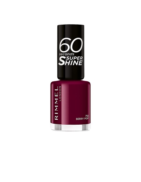 60 SECONDS SUPER SHINE esmalte de unas 712 berry pop 8 ml