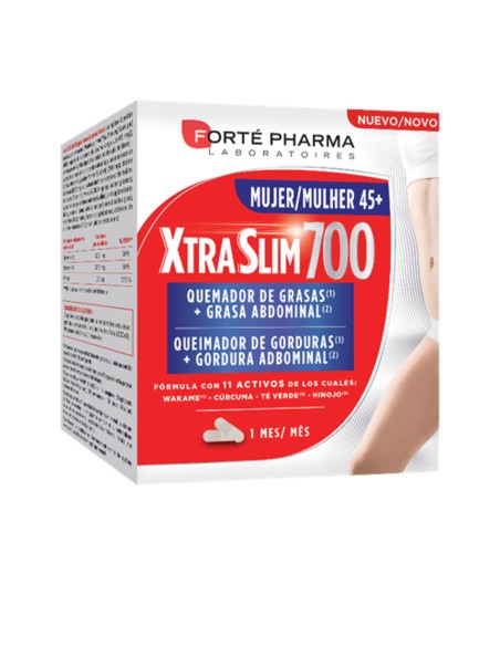 XTRASLIM 700 MUJER 45+ quemador de grasas 120 cápsulas