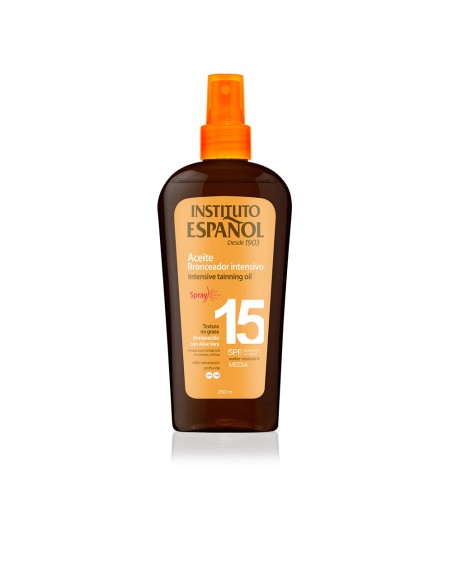 ACEITE BRONCEADOR intensivo spray SPF15 250 ml