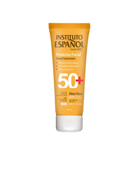 PROTECTOR FACIAL ALOE VERA tubo SPF50+ 75 ml