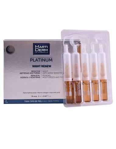 PLATINUM NIGHT RENEW ampollas 30 x 2 ml