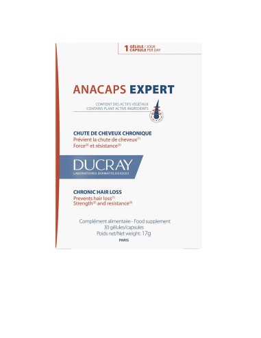 ANACAPS EXPERT complemento caída reaccional 30 cápsulas