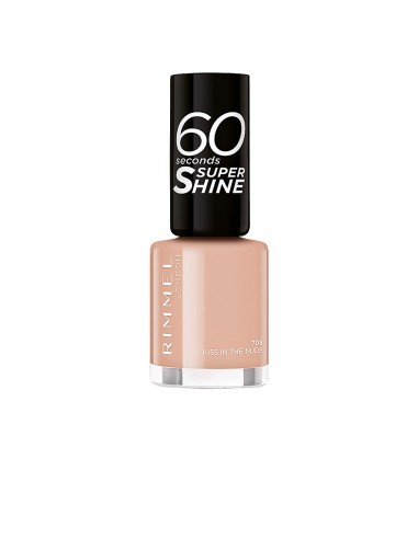 60 SECONDS SUPER SHINE esmalte de unas 708 kiss in the nude 8 ml