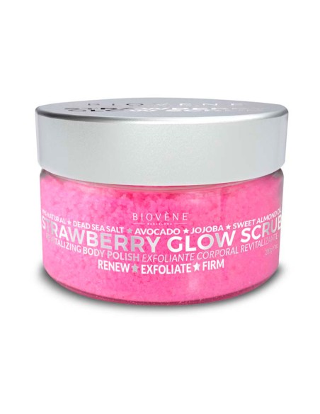 STRAWBERRY GLOW SCRUB revitalizing body polish 200 gr