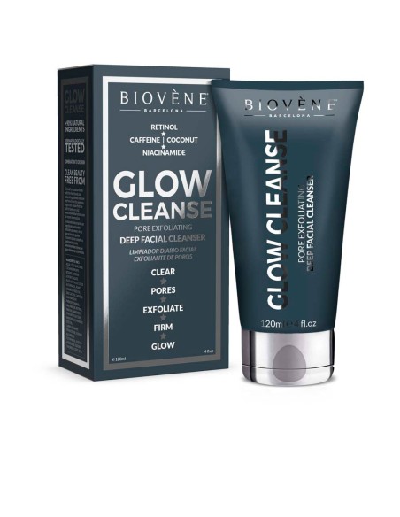 GLOW CLEANSE pore exfoliating deep facial cleanser 120 ml