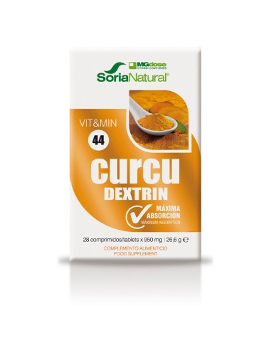 VIT & MIN 44 curcu dextrin 950 mg 28 comprimidos