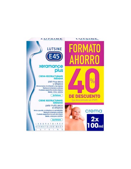 XERAMANCE PLUS crema reestructurante intensiva pack 2 x 100 ml