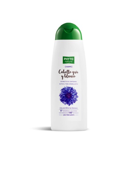 PHYTO NATURE champú cabello gris y blanco 400 ml