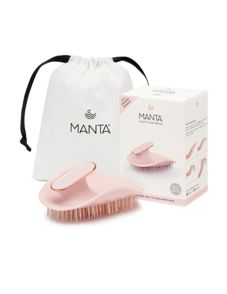 HEALTHY HAIR BRUSH ultra gentle pink rose gold 1 u