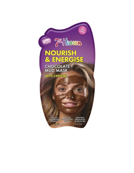 NOURISH & ENERGISE mascarilla barro de chocolate con cafeína 15 gr