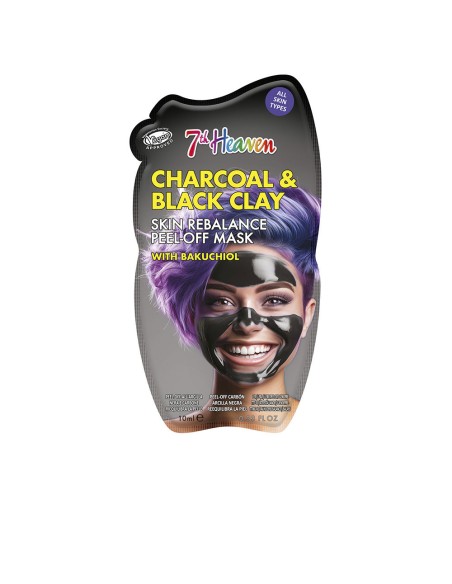 PEEL-OFF CHARCOAL & BLACK CLAY carbón y arcilla negra 10 ml