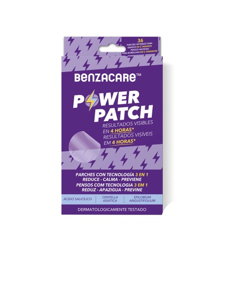 BENZACARE POWER PATCH parche invisible ultraligero y ultrafino 36 u