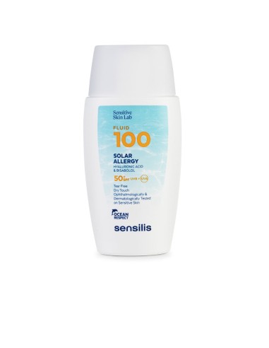 FLUID 100 SOLAR ALLERGY protector solar ultrafluido acuoso SPF50+ 40 ml