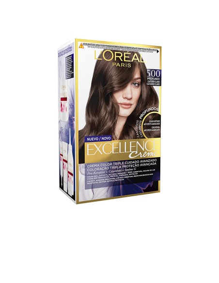 EXCELLENCE BRUNETTE tinte 500 castano claro verdadero 192 ml