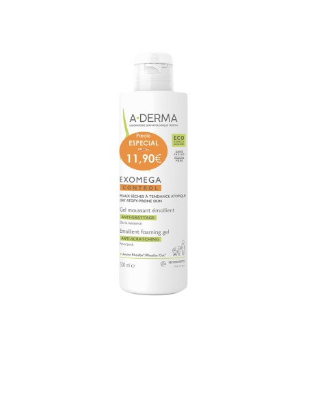 EXOMEGA CONTROL gel espumoso emoliente “PVP 11,90€” 500 ml