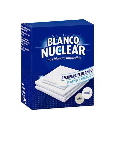 BLANCO NUCLEAR detergente ropa blanca x 6 sobres