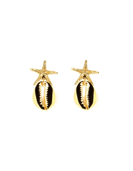 FORNELLS pendientes oro brillo 1 u