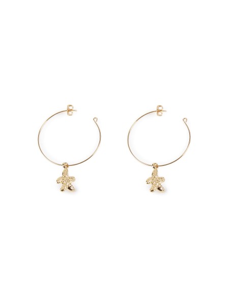 BLANCA pendientes oro brillo 1 u