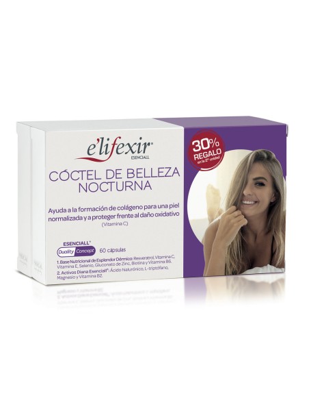 ESENCIALL cóctel belleza nocturna cápsulas 60 u