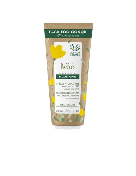 BÉBÉ BIO crema hidratante packaging eco 200 ml