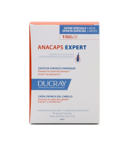 ANACAPS EXPERT complemento caída reaccional 90 cápsulas