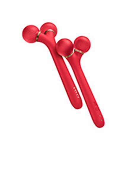 SMART APP GUIDED rodillo facial sonico 4 en 1 rojo 1 u