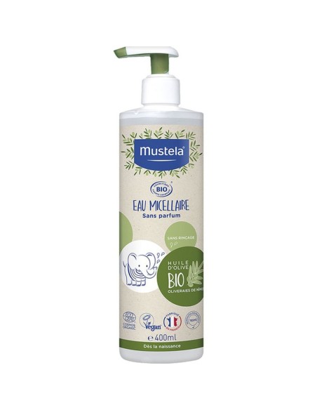 BEBÉ BIO agua micelar sin aclarado 400 ml