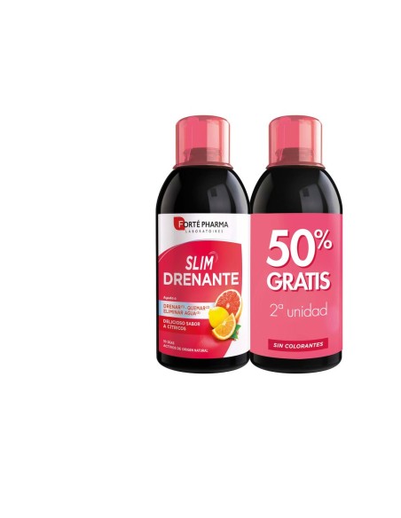 SLIM DRENANTE duo Citricos 2 x 500 ml