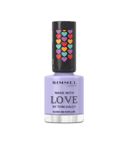 MADE WITH LOVE by Tom Daley esmalte de unas 050 knit one purple one 8 ml