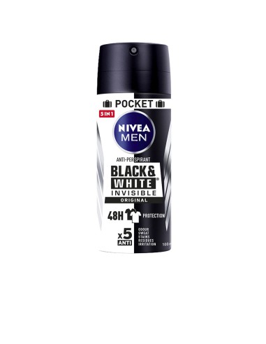 MEN BLACK & WHITE INVISIBLE deo vapo 100 ml