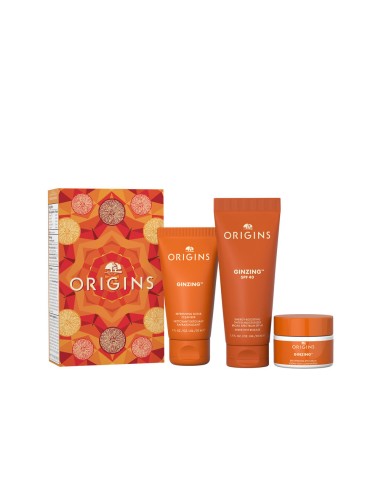 GINZING HIDRATANTE CON COLOR ENERGIZANTE SPF40 ESTUCHE 3 pz