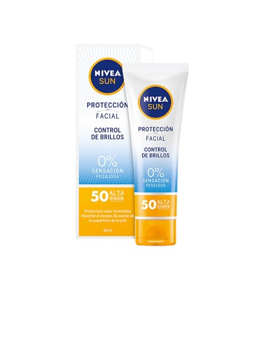 SUN FACIAL control de brillos SPF50 50 ml