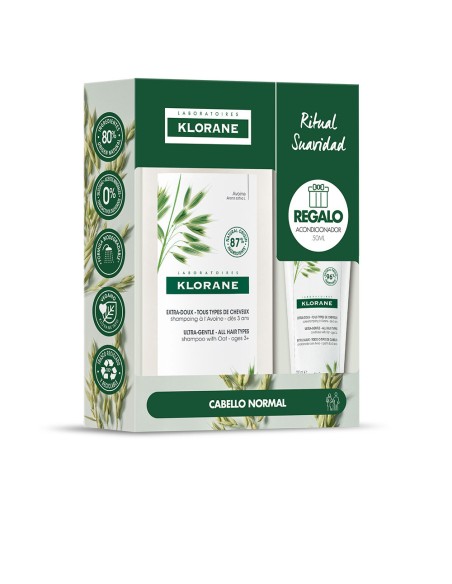 A LA LECHE DE AVENA CHAMPÚ EXTRASUAVE ESTUCHE 2 pz