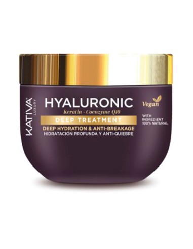 HYALURONIC keratin & coenzyme Q10 deep treatment 300 ml