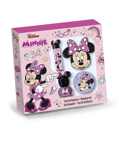 MINNIE BELLEZA MAQUILLAJE ESTUCHE 4 pz