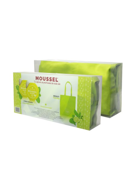 MOUSSEL LIMA Y MENTA GEL DE DUCHA ESTUCHE 3 pz