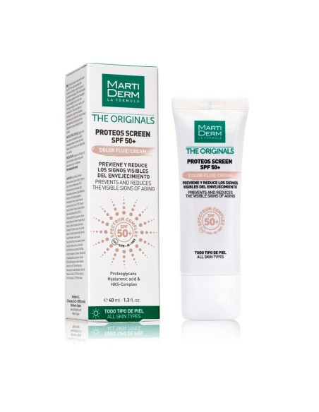 THE ORIGINALS PROTEOS SCREEN crema con color SPF50+ 40 ml