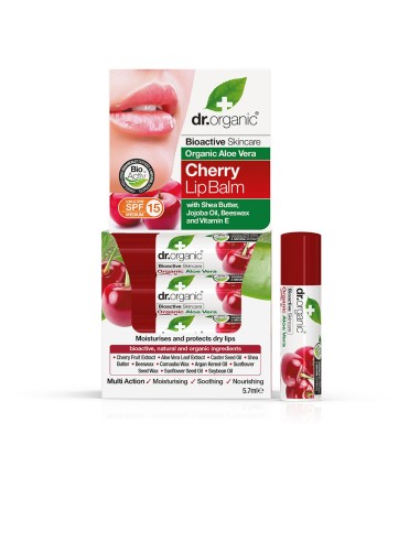 ALOE VERA Y CEREZA bálsamo labial SPF15 5,7 gr