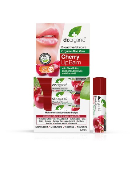 ALOE VERA Y CEREZA bálsamo labial SPF15 5,7 gr