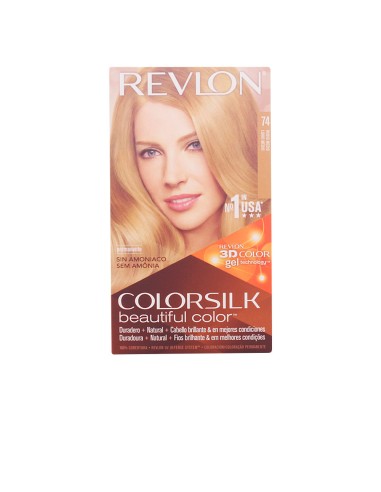 COLORSILK tinte 74 rubio medio 1 u