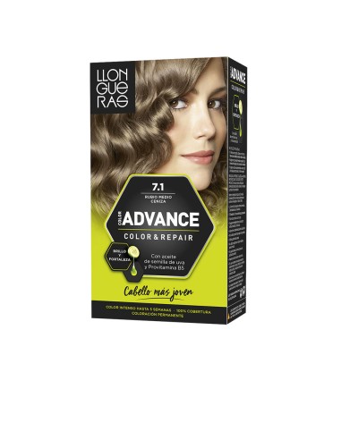 COLOR ADVANCE 71 rubio ceniza 1 u