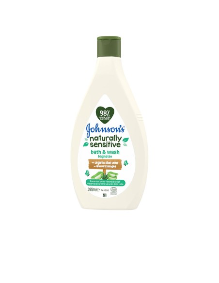 BABY BIO NATURALLY SENSITIVE gel baño aloe vera 395 ml