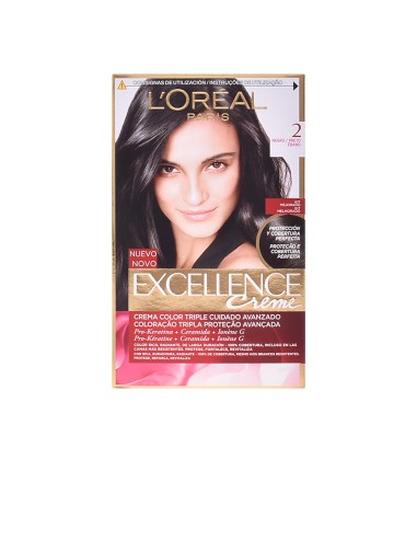 EXCELLENCE Creme tinte 2 moreno muy oscuro 192 ml